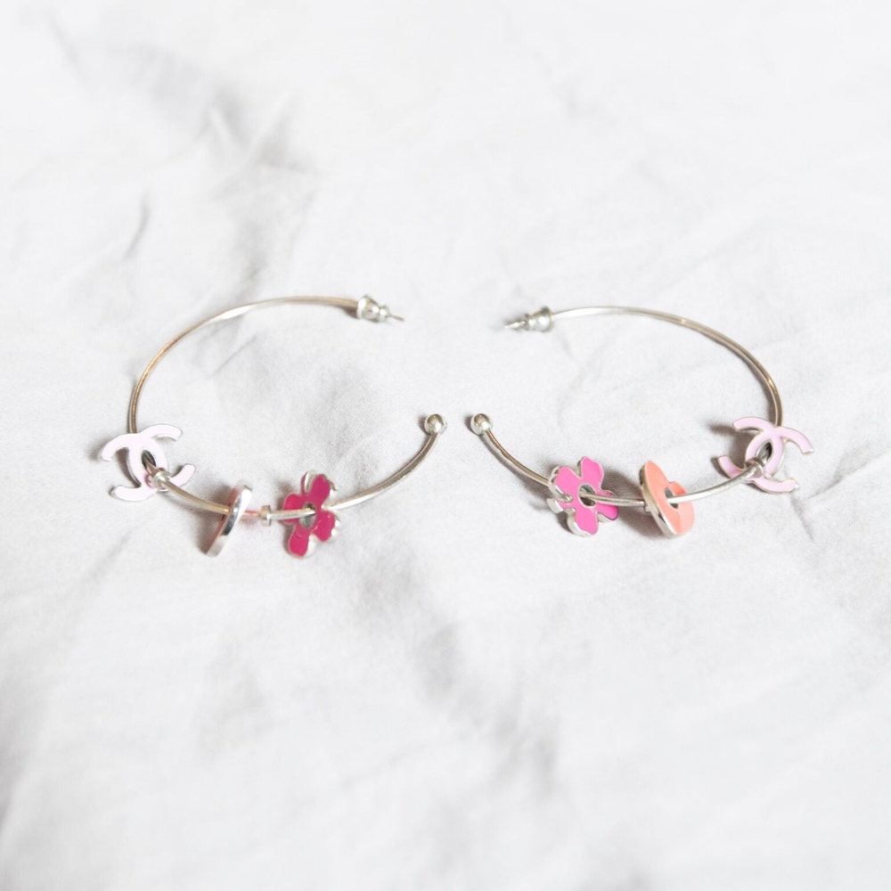 Chanel Hoop Earrings